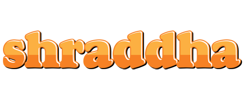 shraddha orange logo