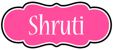 shruti invitation logo