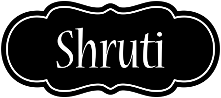 shruti welcome logo