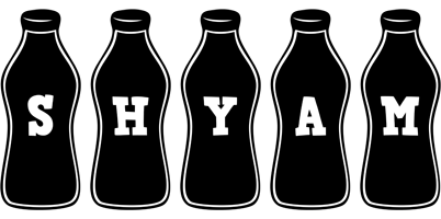 shyam bottle logo