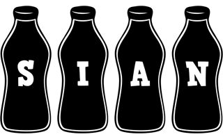 sian bottle logo