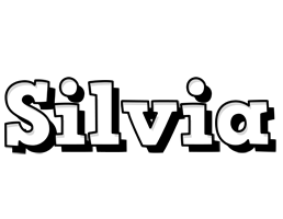 silvia snowing logo