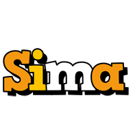 sima cartoon logo