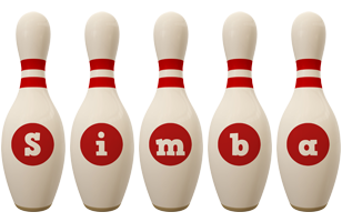 simba bowling-pin logo