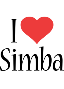 simba i-love logo