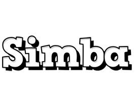 simba snowing logo