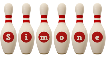 simone bowling-pin logo