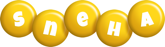 sneha candy-yellow logo