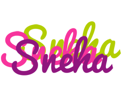 sneha flowers logo