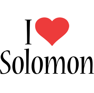 solomon i-love logo