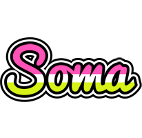 soma candies logo