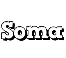 soma snowing logo