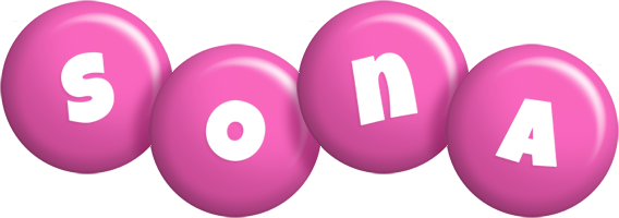 sona candy-pink logo