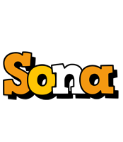 sona cartoon logo
