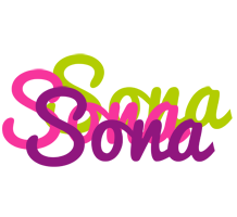 sona flowers logo