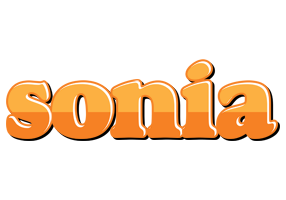 sonia orange logo