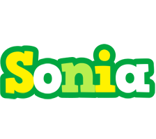 sonia soccer logo