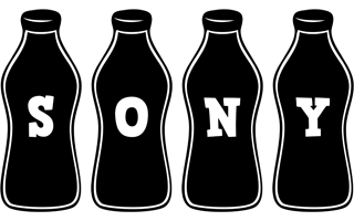 sony bottle logo