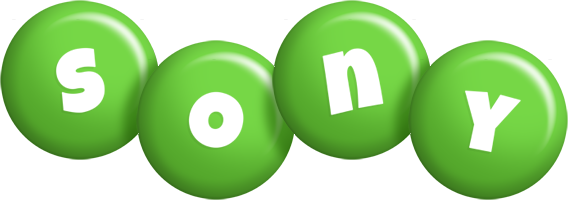 sony candy-green logo