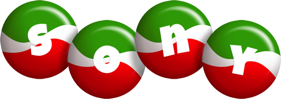 sony italy logo