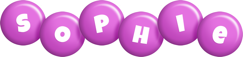 sophie candy-purple logo