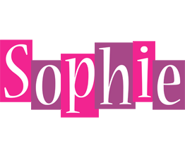 sophie whine logo