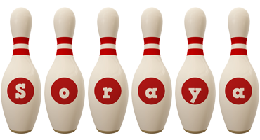 soraya bowling-pin logo