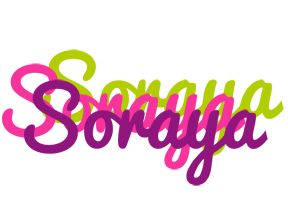 soraya flowers logo