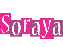 soraya whine logo