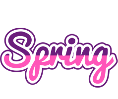 spring cheerful logo