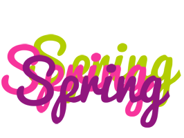 spring flowers logo