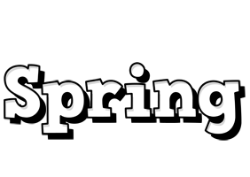 spring snowing logo