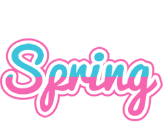 spring woman logo