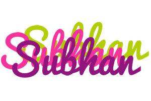 subhan flowers logo