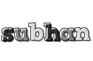 subhan night logo