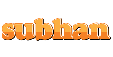 subhan orange logo