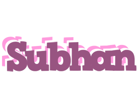 subhan relaxing logo