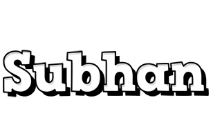 subhan snowing logo