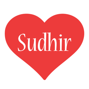 sudhir love logo