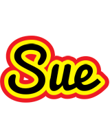 sue flaming logo