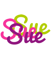 sue flowers logo