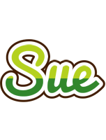 sue golfing logo