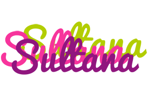 sultana flowers logo