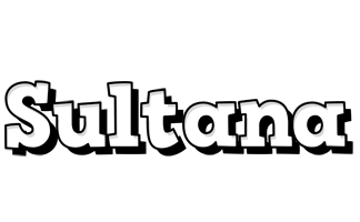 sultana snowing logo