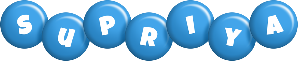 supriya candy-blue logo