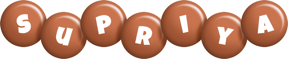 supriya candy-brown logo
