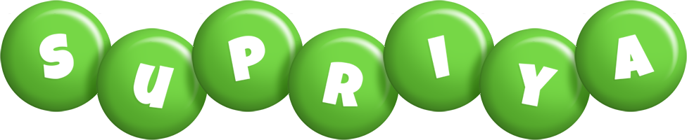 supriya candy-green logo