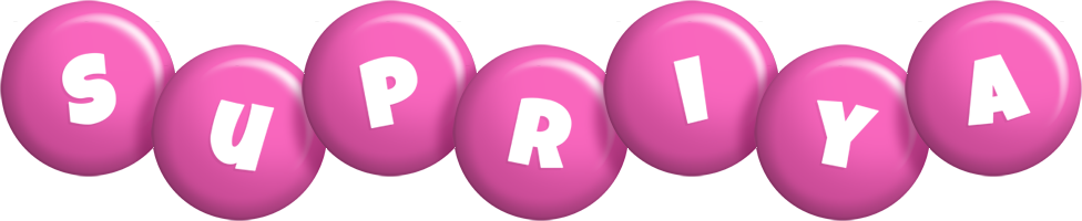 supriya candy-pink logo