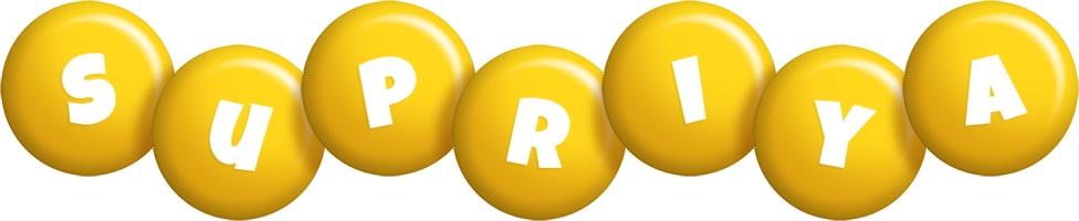 supriya candy-yellow logo