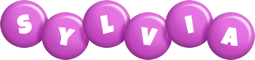 sylvia candy-purple logo